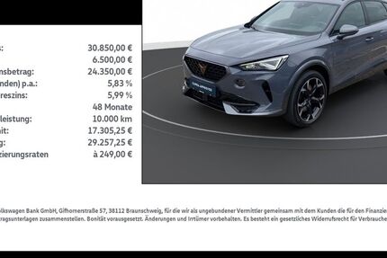 Cupra Formentor 28.100 km 30.850 &euro; Nordhausen 99734