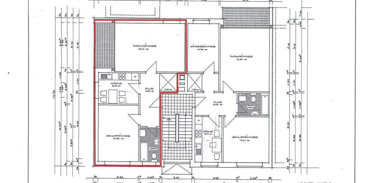 Etagenwohnung Winsen Grevelau - 2 Zimmer, 64 m&sup2;, 680&euro; | Angebot:25660605