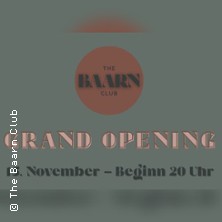 Grand Opening - The Baarn Club 15.11.2025 The Baarn Club