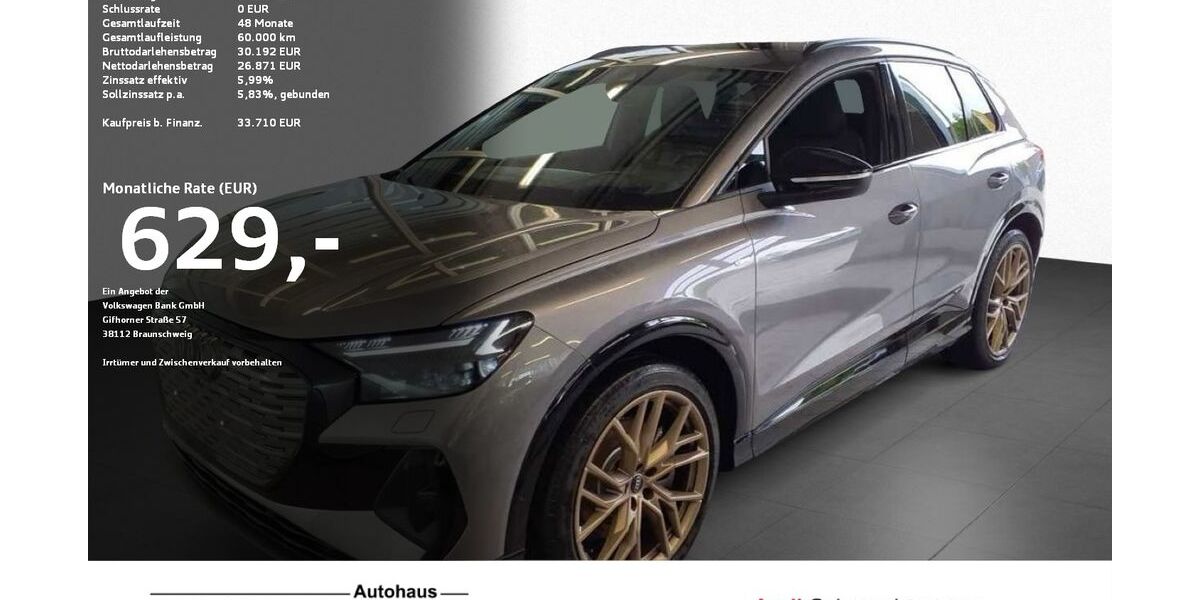 Audi Q4 e-tron 19.463 km 39.670 &euro; Ravensburg 88214