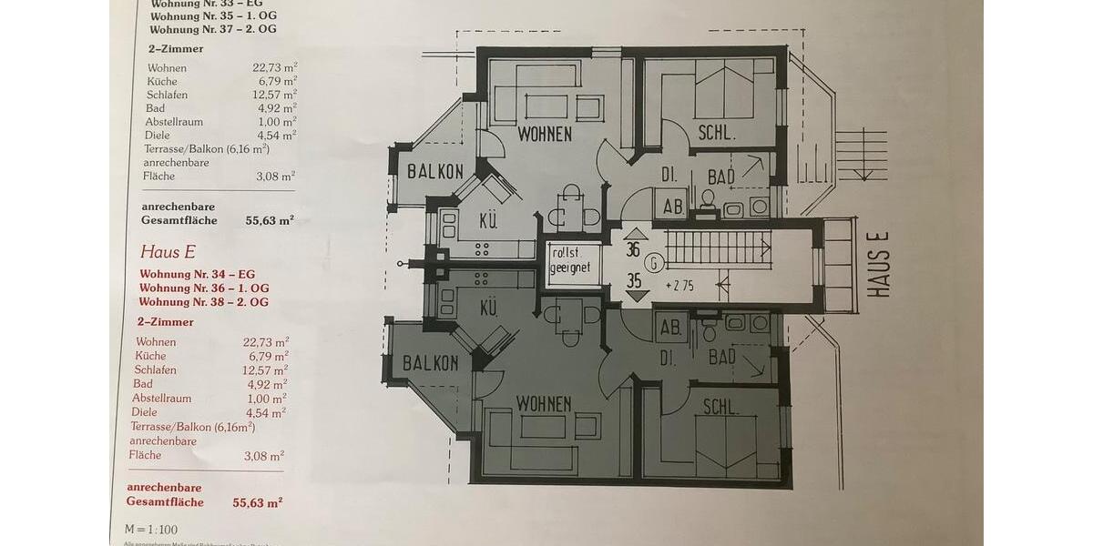 2 Zimmer Wohnung in Seniorenwohnanlage 2 zimmer