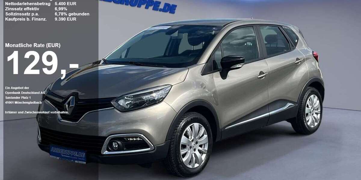 Renault Captur 94.966 km 9.390 &euro; Stollberg 09366