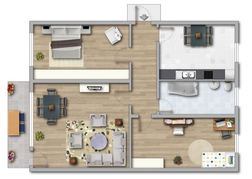 Schnell einziehen und 2 Monate mietfrei wohnen! zimmer