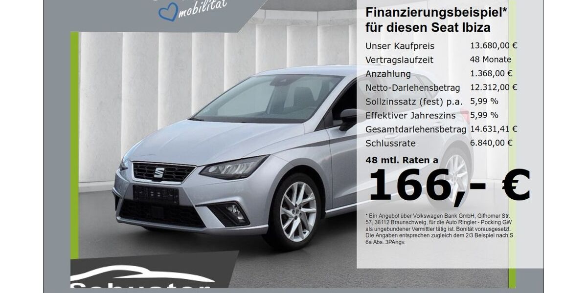 Seat Ibiza 66.368 km 13.680 &euro; Pocking 94060