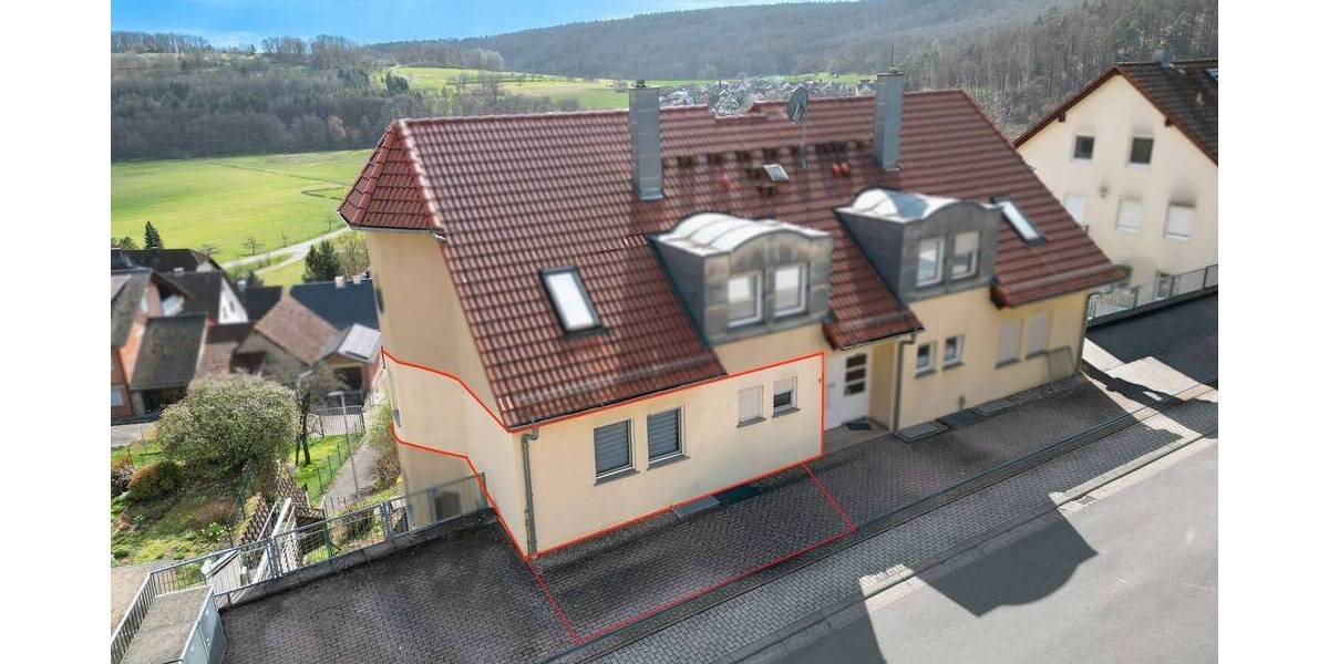 Etagenwohnung Hafenlohr Windheim - 3 Zimmer, 82 m&sup2;, 170.000&euro; | Angebot:26344146