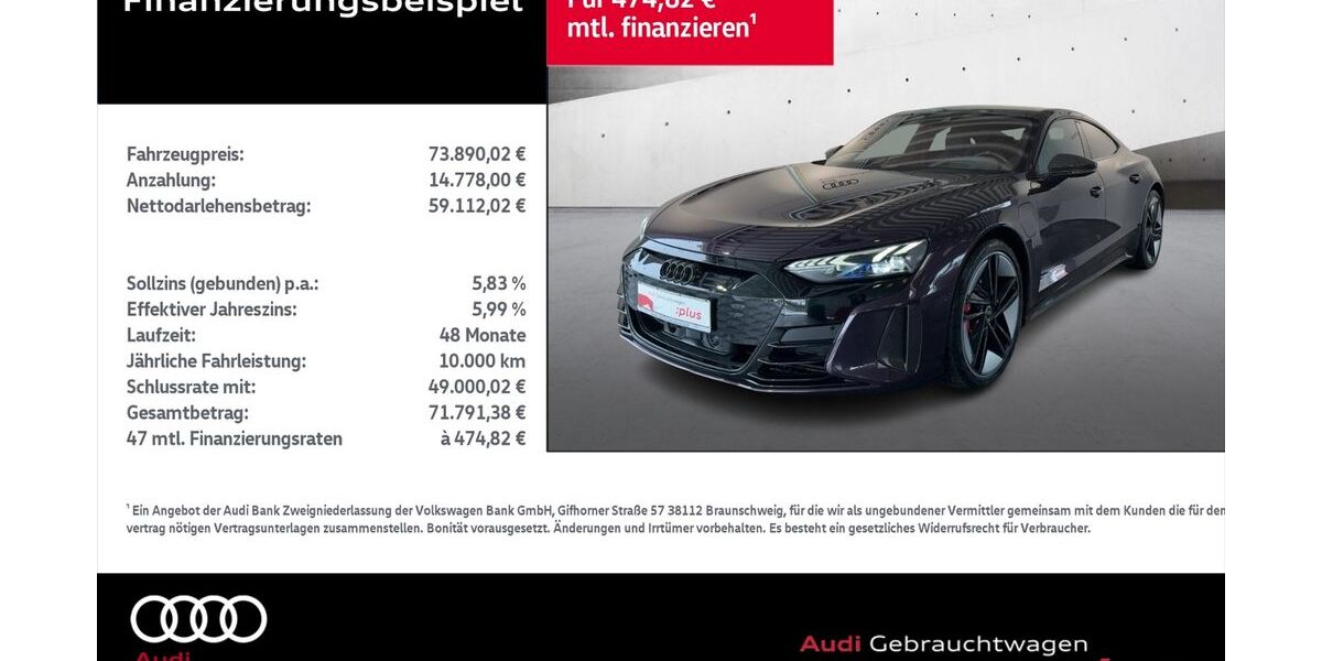Audi e-tron 13.032 km 71.990 &euro; Rostock 18059