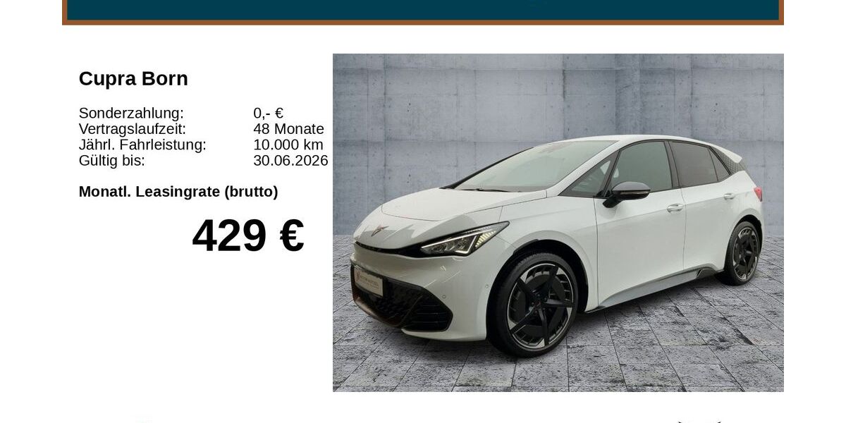 Cupra Born 3.150 km 39.190 &euro; Mitterteich 95666