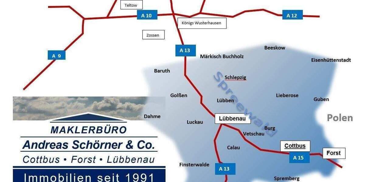 Gewerbeobjekt Lübbenau/Spreewald Lübbenau - 4 Zimmer, 56 m&sup2;, 590&euro; | Angebot:25744682