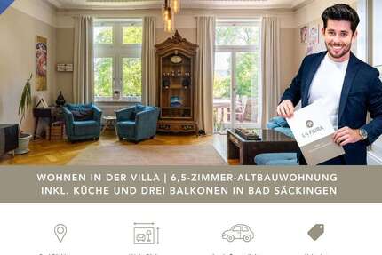 Wohnung Bad Säckingen - 6.5 Zimmer, 207 m&sup2;, 1.895&euro; | Angebot:26799692
