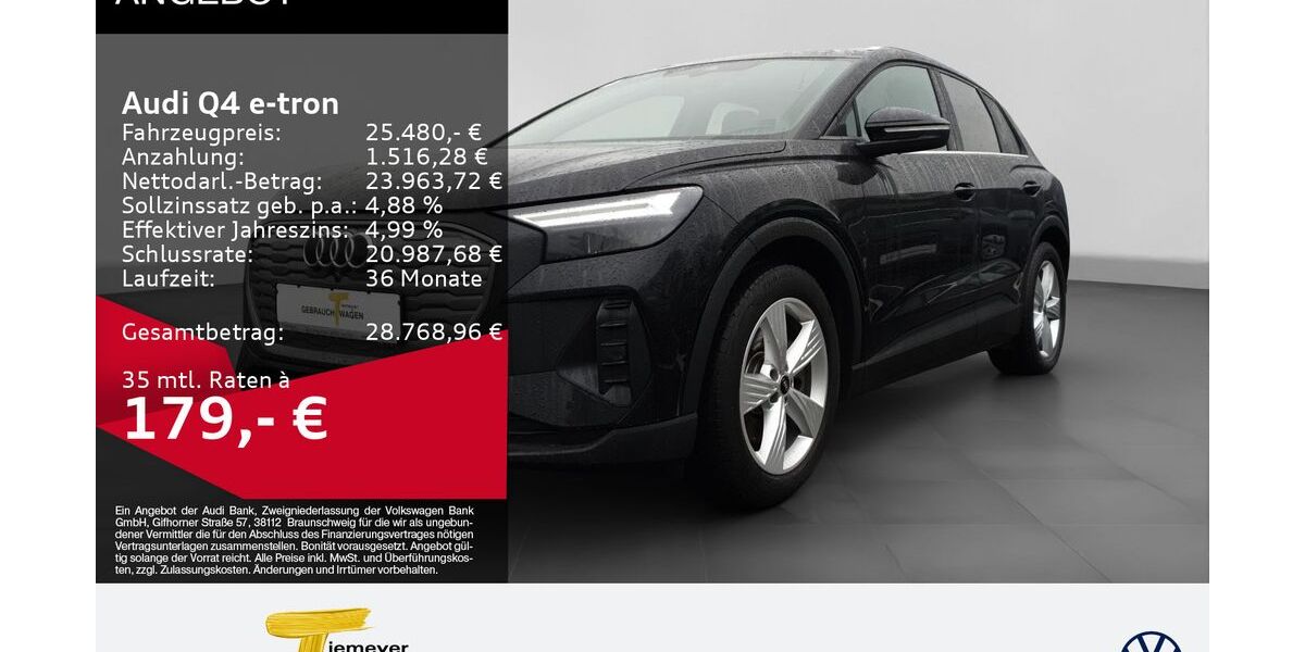 Audi Q4 e-tron 59.850 km 25.480 &euro; Bochum 44892
