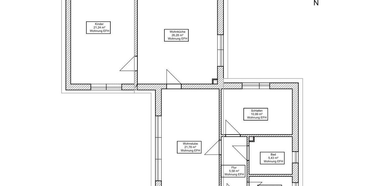 Bungalow Lunden - 3 Zimmer, 100 m&sup2;, 230.000&euro; | Angebot:26915314