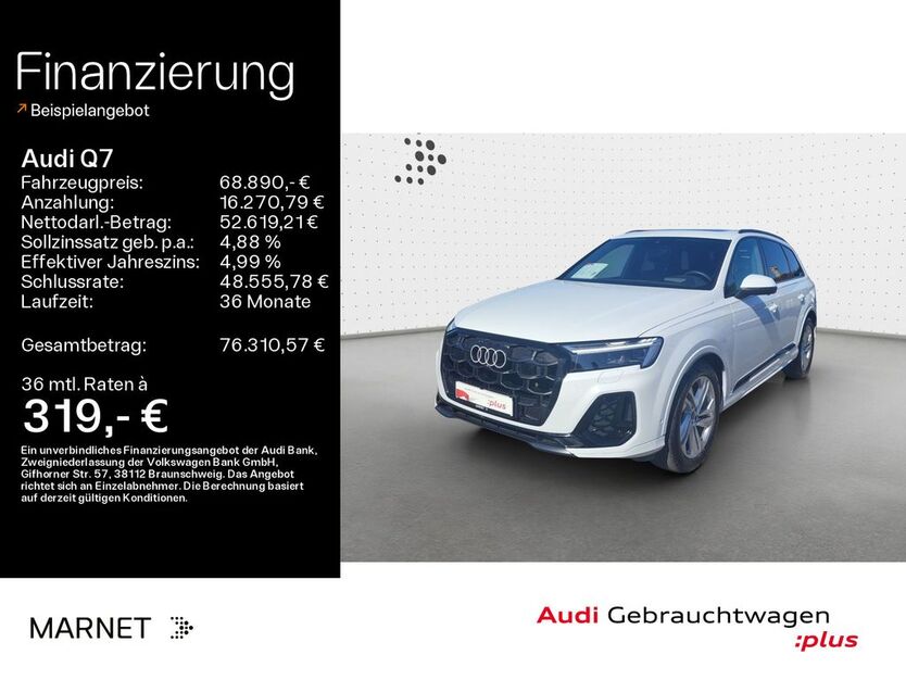 Audi Q7 28.745 km 68.890 € Bad Nauheim 61231