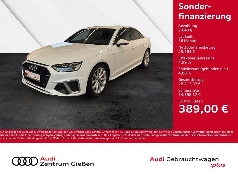 Audi A4 70.527 km 27.430 € Giessen 35394