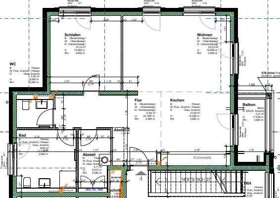 Etagenwohnung Wolfenbüttel Ahlum - 2 Zimmer, 101 m&sup2;, 1.193&euro; | Angebot:26350977
