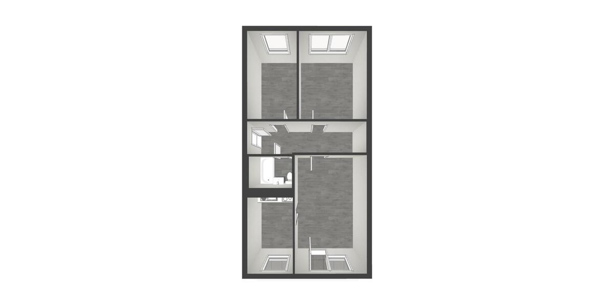 *Renovierte 3-Zimmer-Wohnung mit Balkon in der 1. Etage* 3 zimmer