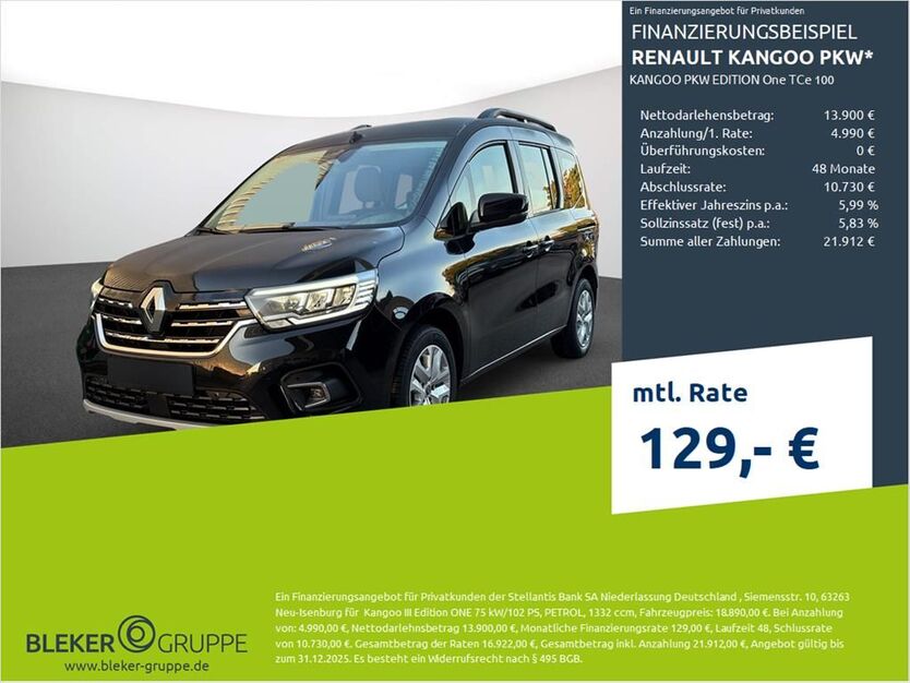 Renault Kangoo 53.035 km 18.380 € Münster - Amelsbüren 48163