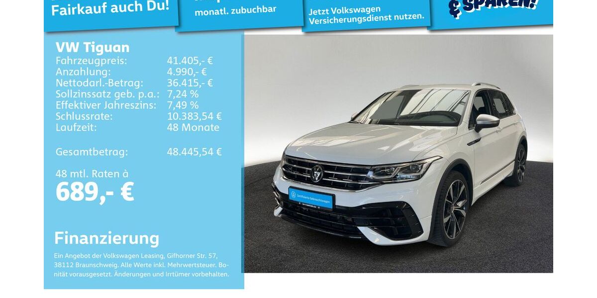 VW Tiguan 19.607 km 40.991 &euro; Mannheim 68309