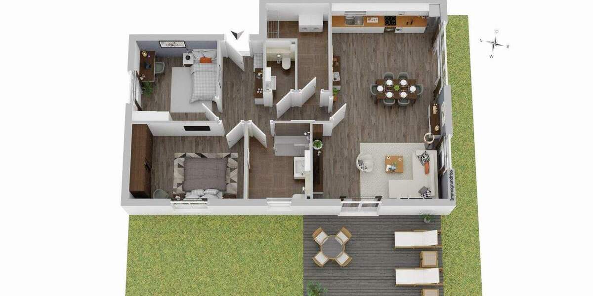 Etagenwohnung Eystrup - 3 Zimmer, 105 m&sup2;, 305.000&euro; | Angebot:25726107