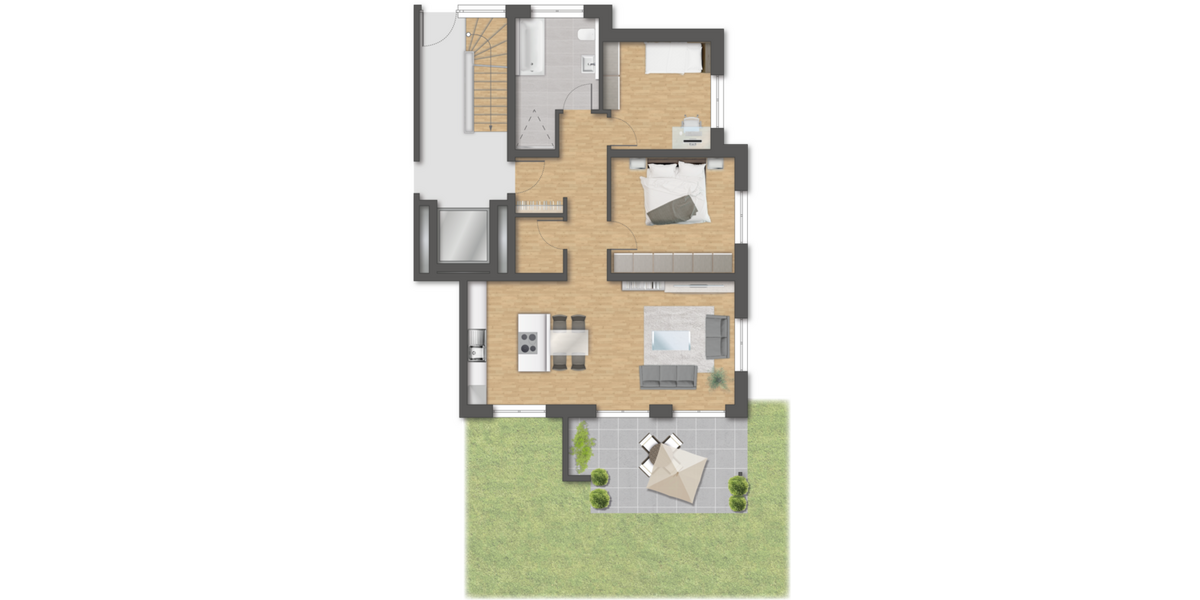 Etagenwohnung Haßfurt - 3 Zimmer, 81 m&sup2;, 347.000&euro; | Angebot:25197893