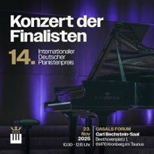 14. Int. Deutscher Pianistenpreis 23.11.2025 CASALS FORUM, Carl-Bechtein Saal