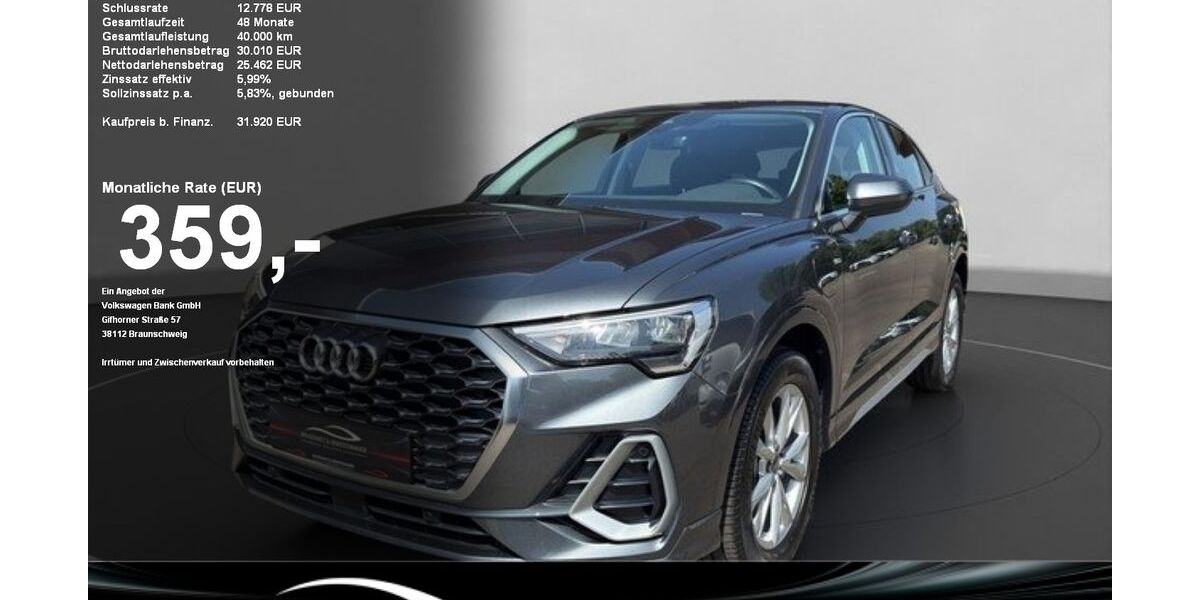 Audi Q3 35.851 km 31.920 &euro; Sigmaringen 72488