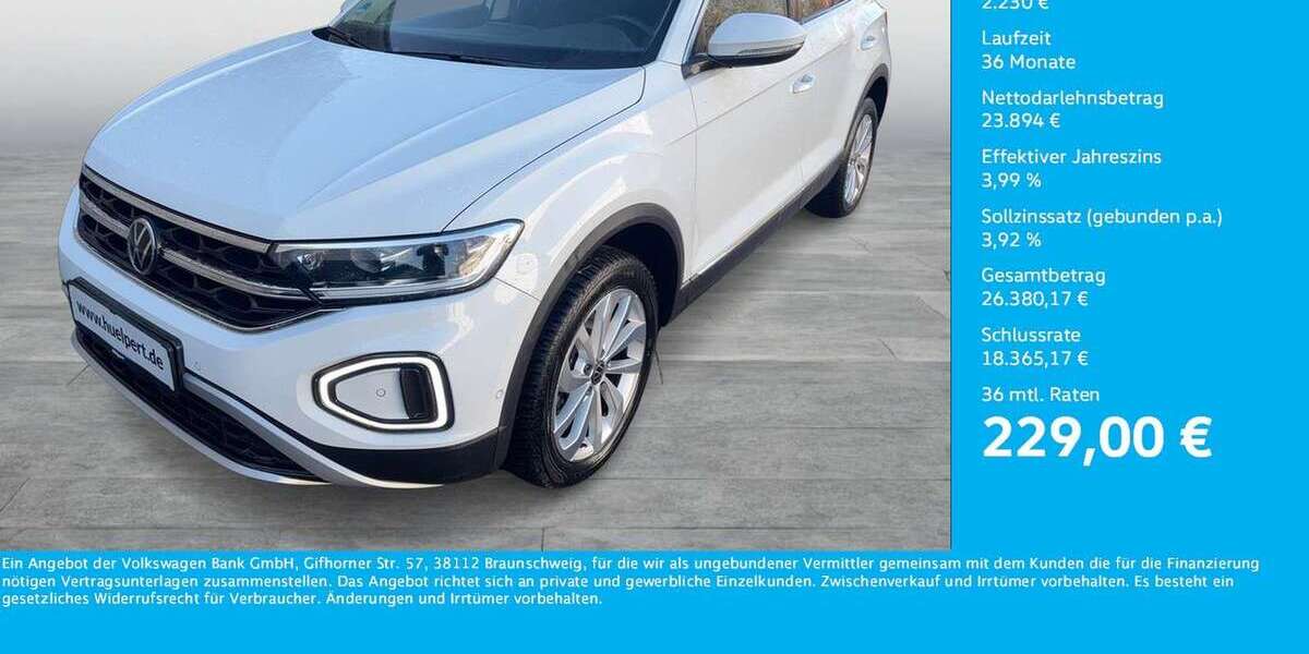 VW T-Roc 41.648 km 26.124 &euro; Bergkamen 59192