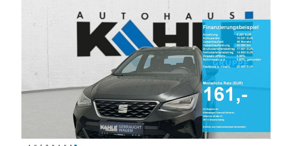 Seat Arona 45.554 km 18.890 &euro; Wedemark 30900