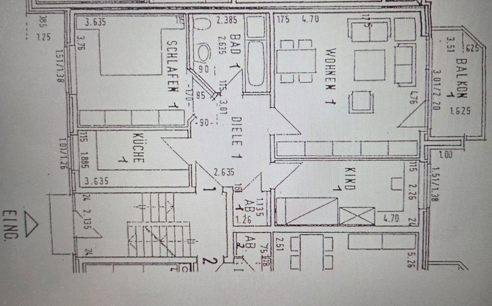Etagenwohnung Soest - 3 Zimmer, 70 m&sup2;, 190.000&euro; | Angebot:25977554