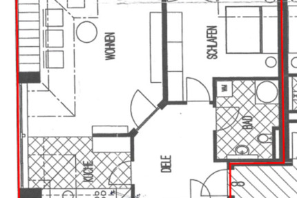 Rastede Centrum, sonnige 3-ZKB DG-Wohnung, 83m² 3 zimmer