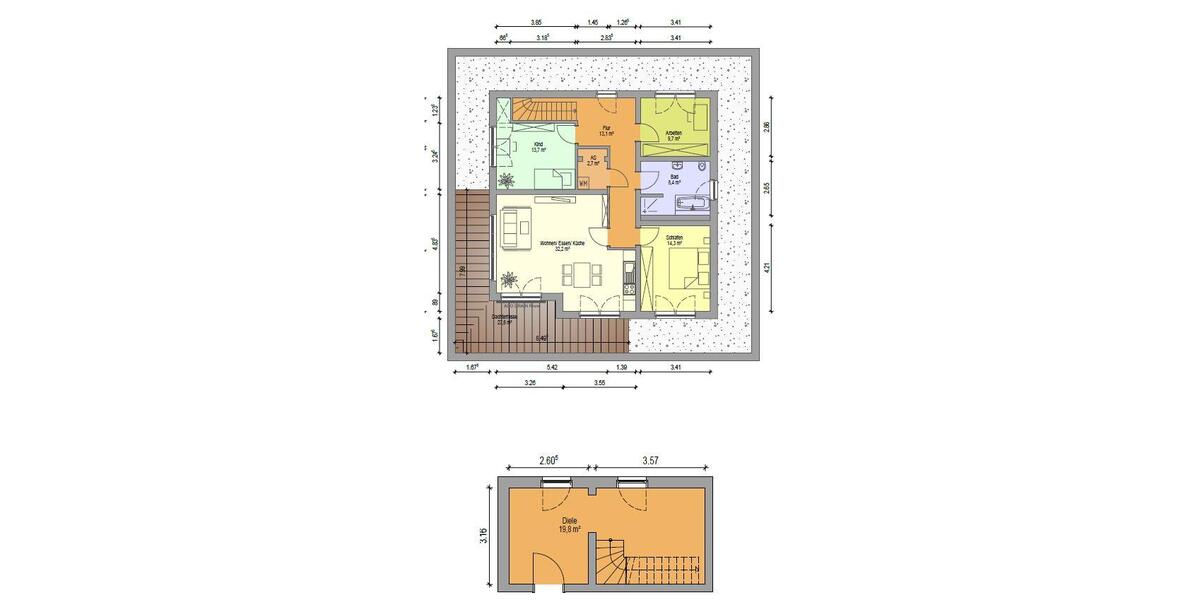 Einfamilienhaus Schönebeck (Elbe) - 4 Zimmer, 127 m&sup2;, 975&euro; | Angebot:25851977