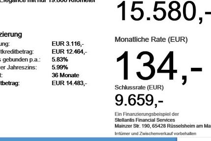 Opel Crossland (X) 19.090 km 15.580 &euro; Augsburg 86179