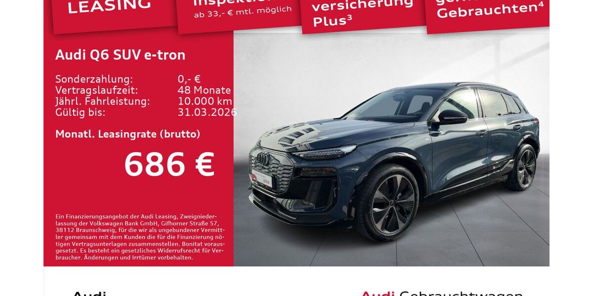 Audi Q6 e-tron 12.528 km 70.990 &euro; Dresden 01067