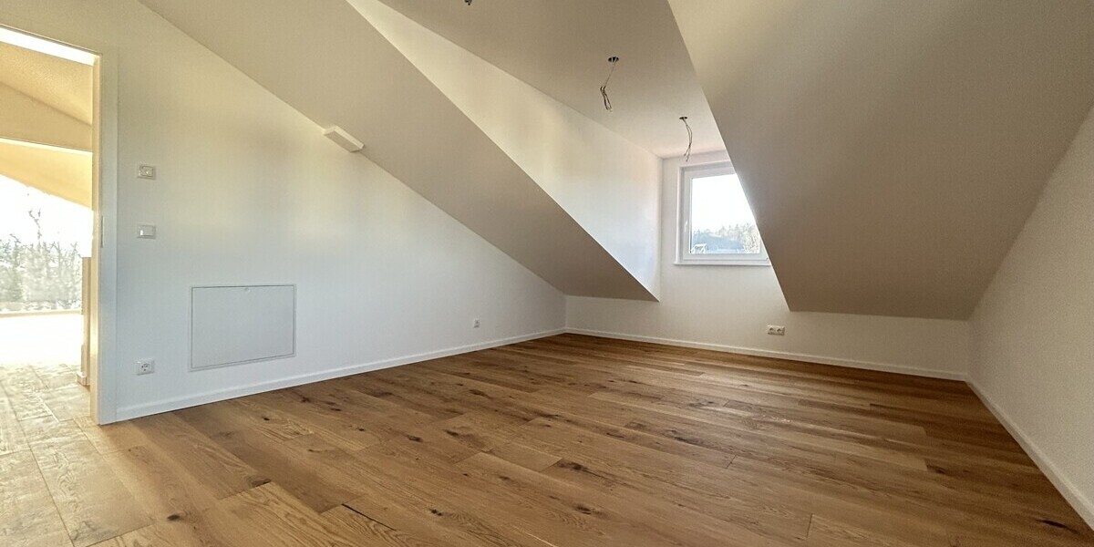Bezugsfertig! Design Neubau Chalet-Haushälfte mit Doppelgarage und Loisachblick - Doppelhaushälfte Wolfratshausen Farchet | Angebot:26478547