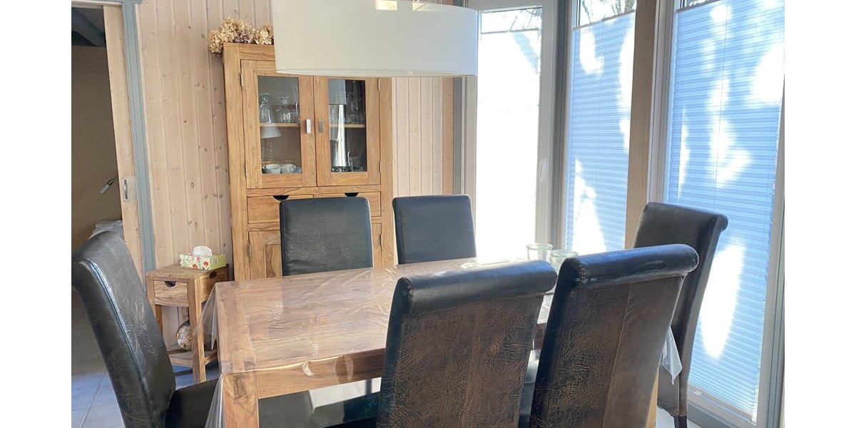 PV-Anlage & Sauna am See: Exklusives, bezugsfertiges Ferienhaus in Mirow! - Doppelhaushälfte Mirow Granzow | Angebot:27169867