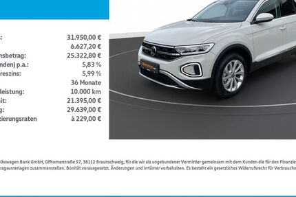 VW T-Roc 9.900 km 31.950 &euro; Mühlhausen/Thüringen 99974