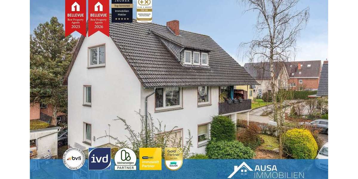Etagenwohnung Bad Oeynhausen Rehme - 3 Zimmer, 66 m&sup2;, 115.000&euro; | Angebot:26491760