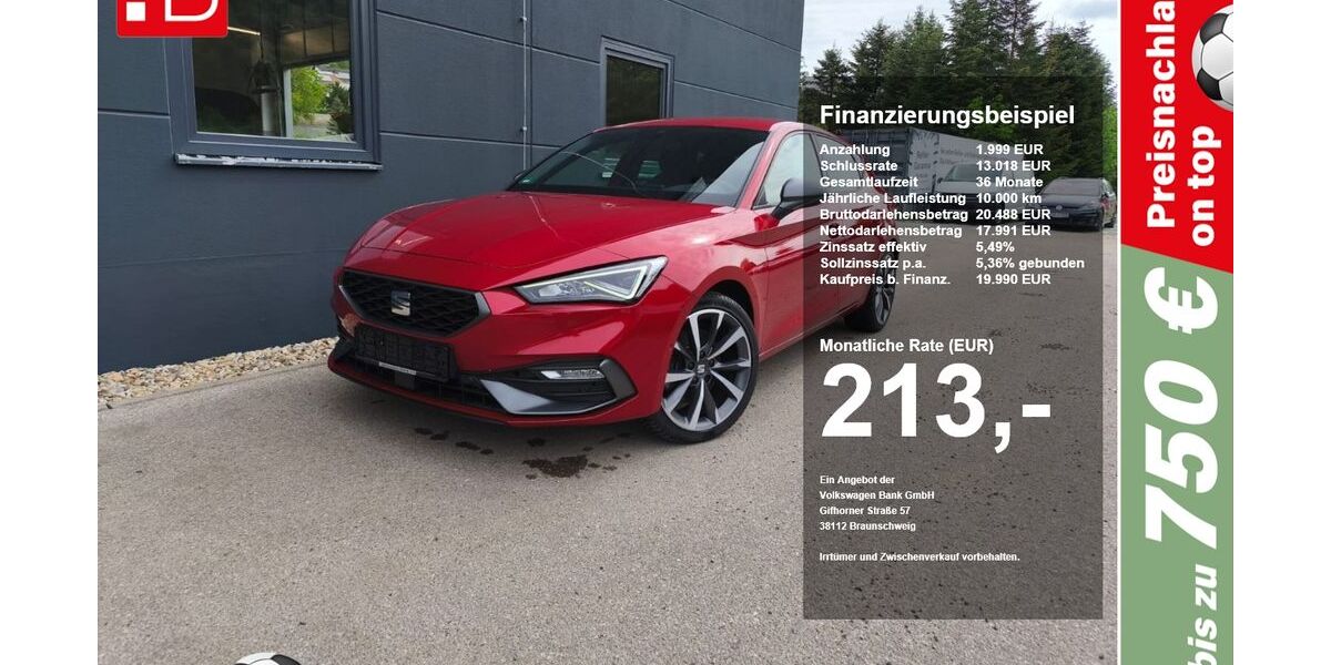 Seat Leon 44.561 km 18.990 &euro; Riedenburg 93339
