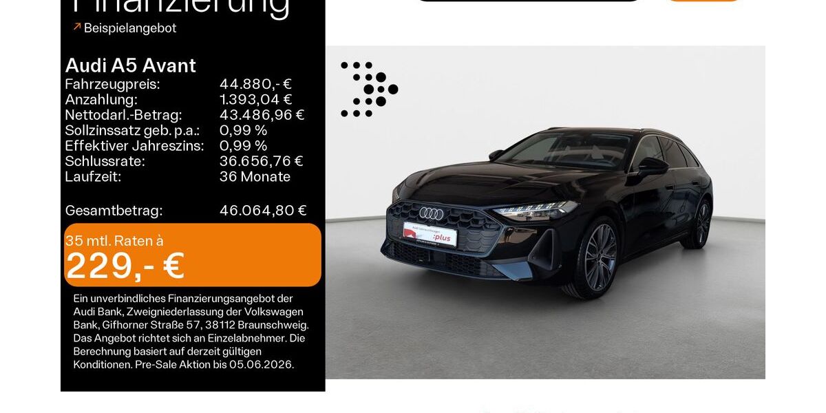 Audi A5 27.599 km 44.880 &euro; Eisenach 99817
