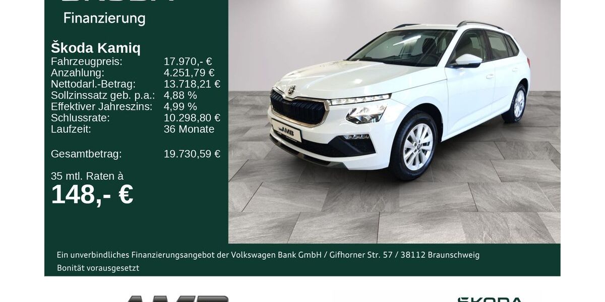 Skoda Kamiq 18.640 km 17.970 &euro; Borna 04552