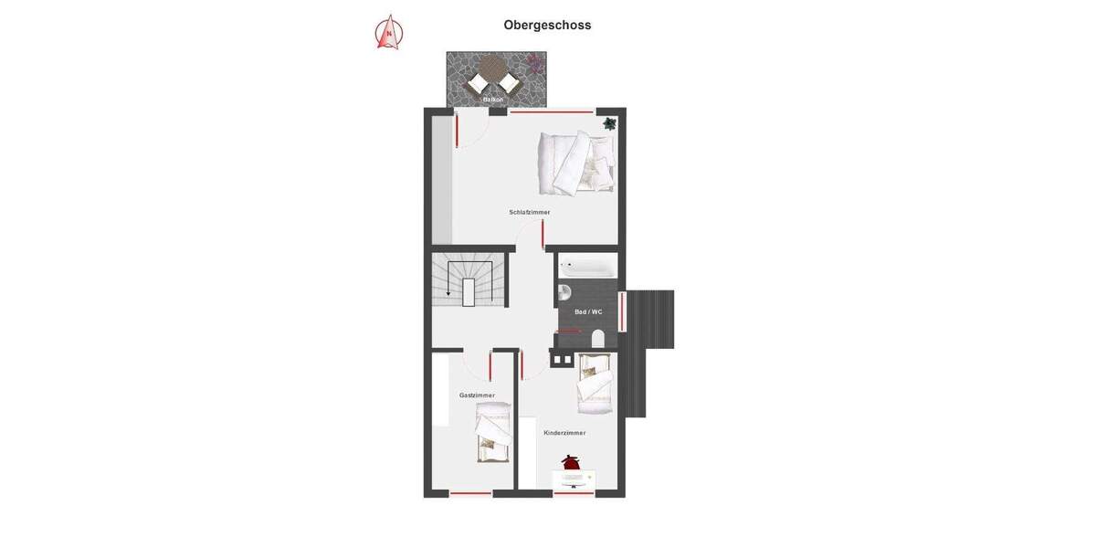 Reihenendhaus Eichenau - 7 Zimmer, 137 m&sup2;, 735.000&euro; | Angebot:25371180