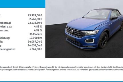VW T-Roc 86.174 km 25.689 &euro; Nordhausen 99734