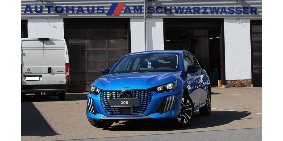 Peugeot 208 1.195 km 18.500 &euro; Schwarzenberg 08340