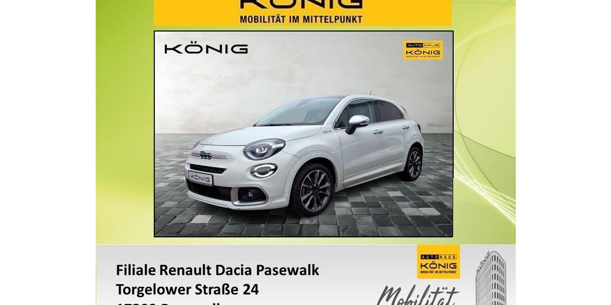 Fiat 500X 9.379 km 19.988 &euro; Pasewalk 17309