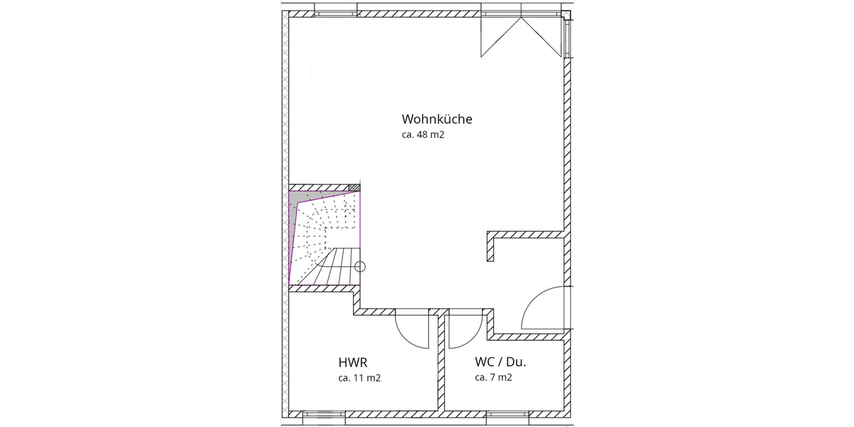 NEUBAU- Energieeffiziente DHH m. EBK Wärmepumpe in ruhiger Lage 4 zimmer