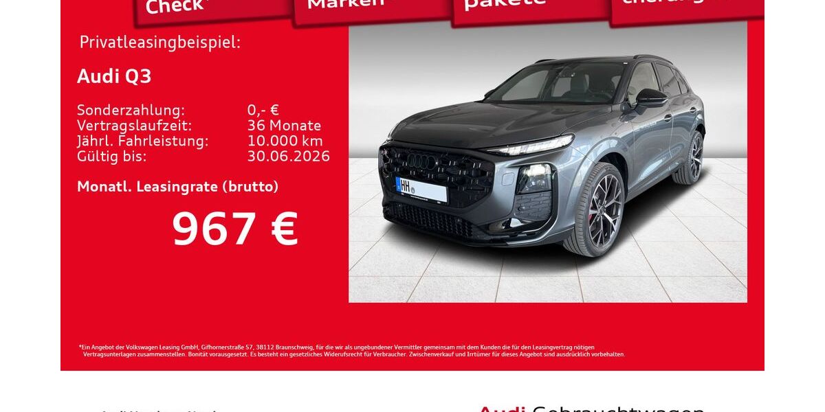 Audi Q3 1.890 km 69.960 &euro; Hamburg 22419