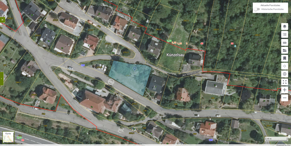 Grundstück Künzelsau Taläcker - 295.000&euro; | Angebot:26184692