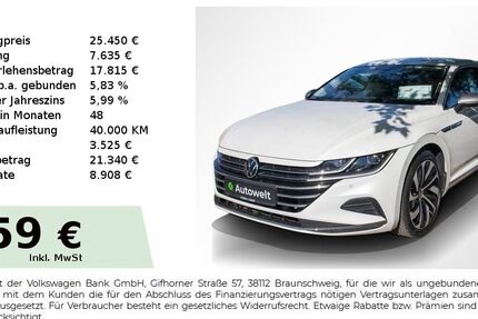 VW Arteon 133.650 km 24.980 &euro; Nürnberg 90431