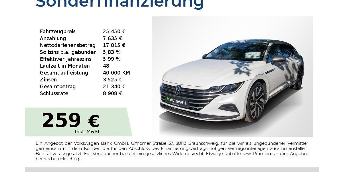 VW Arteon 133.650 km 24.980 &euro; Nürnberg 90431
