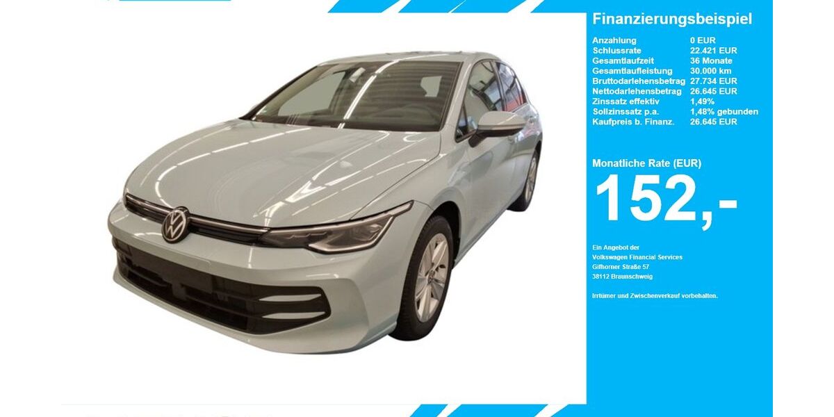 VW Golf 7.873 km 26.645 &euro; Gütersloh 33334
