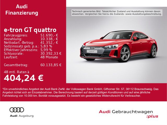 Audi e-tron GT 62.600 km 51.690 &euro; Gersthofen 86368